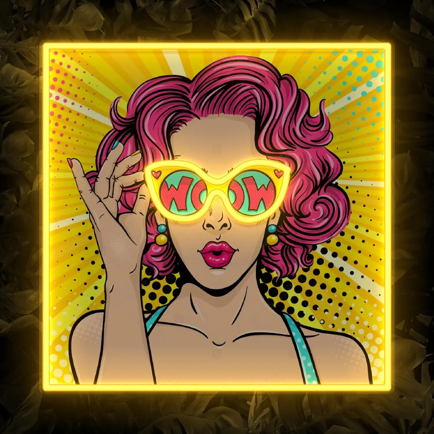 Lighting Decor Wow - Moji Wow Neon Sign Dimmable Pink