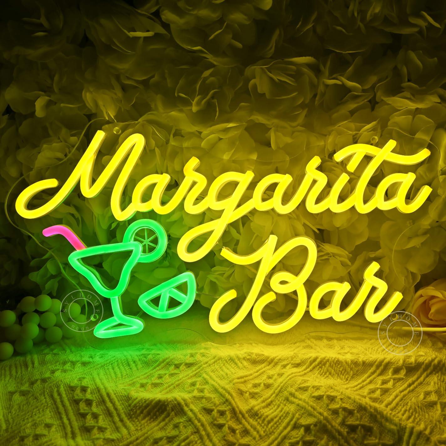 Lighting Decor Wedding - Margarita Bar Neon Sign Dimmable LED
