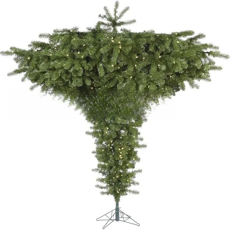 Home Decor Lighting Manufacturer - Inverted Artificial Christmas Tree Warm White