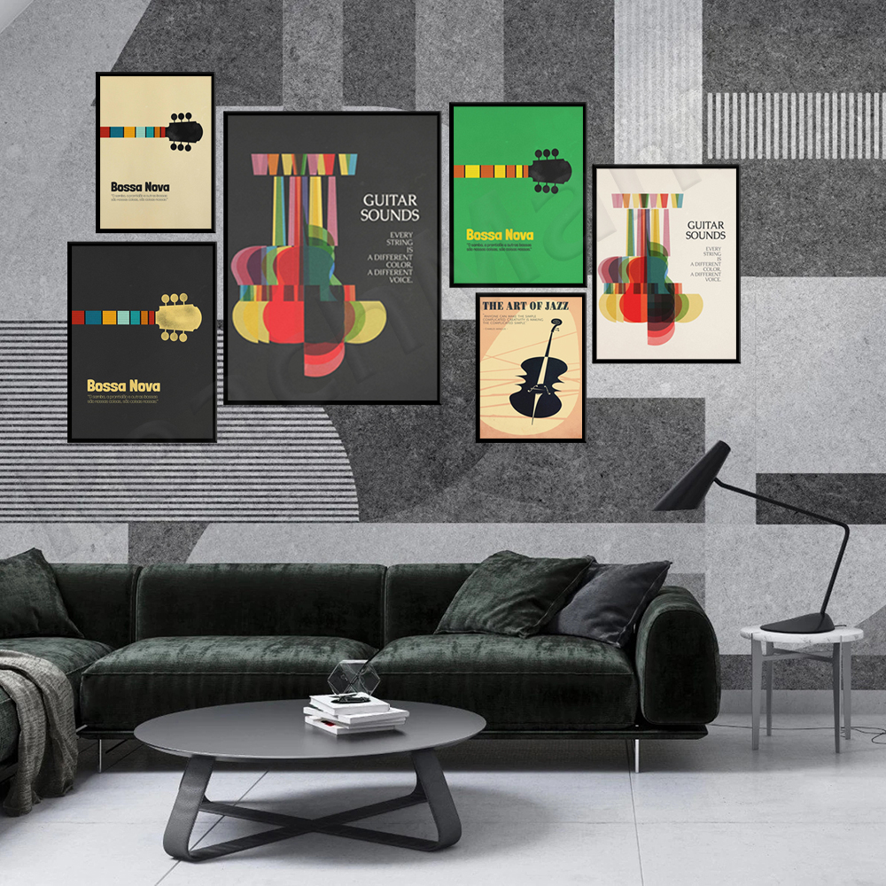 Nova Decor & Lighting Vase - Bossa Nova Poster, Jazz Print, Brazil