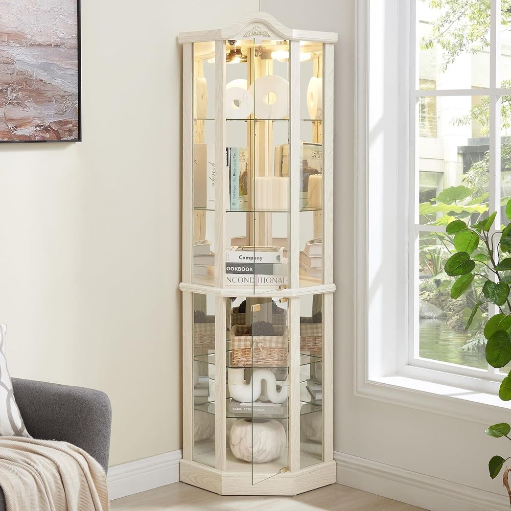 Home Lighting & Decor St Catharines On - 72 Tall Glass Curio Cabinet with