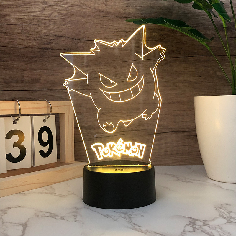 Kawaii Pokémon Pikachu Night L - Lighting Room Decor Items 评论和价格