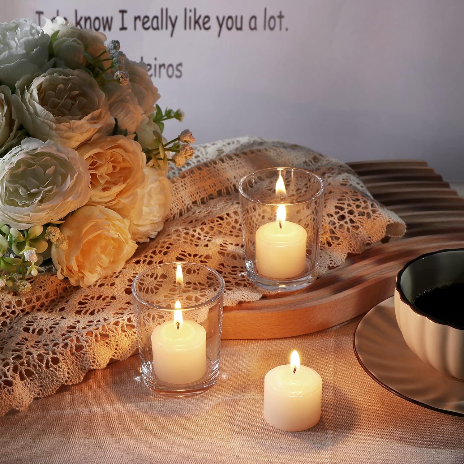 Glass Votive Candle Holders Se - Candle Holder Set 评论和价格