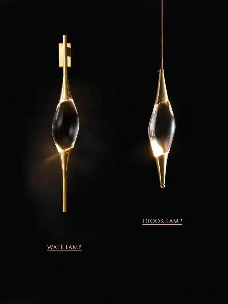 Postmodern minimalist copper c - Foyer Lighting Wall Decor 评论和价格