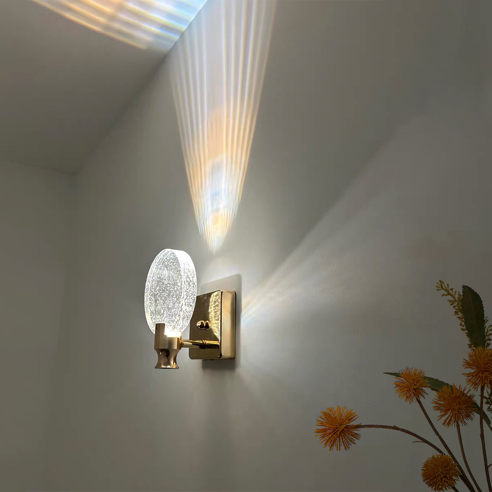 Modern Crystal Interior LED Wa - Lighting Room Decor Items 评论和价格