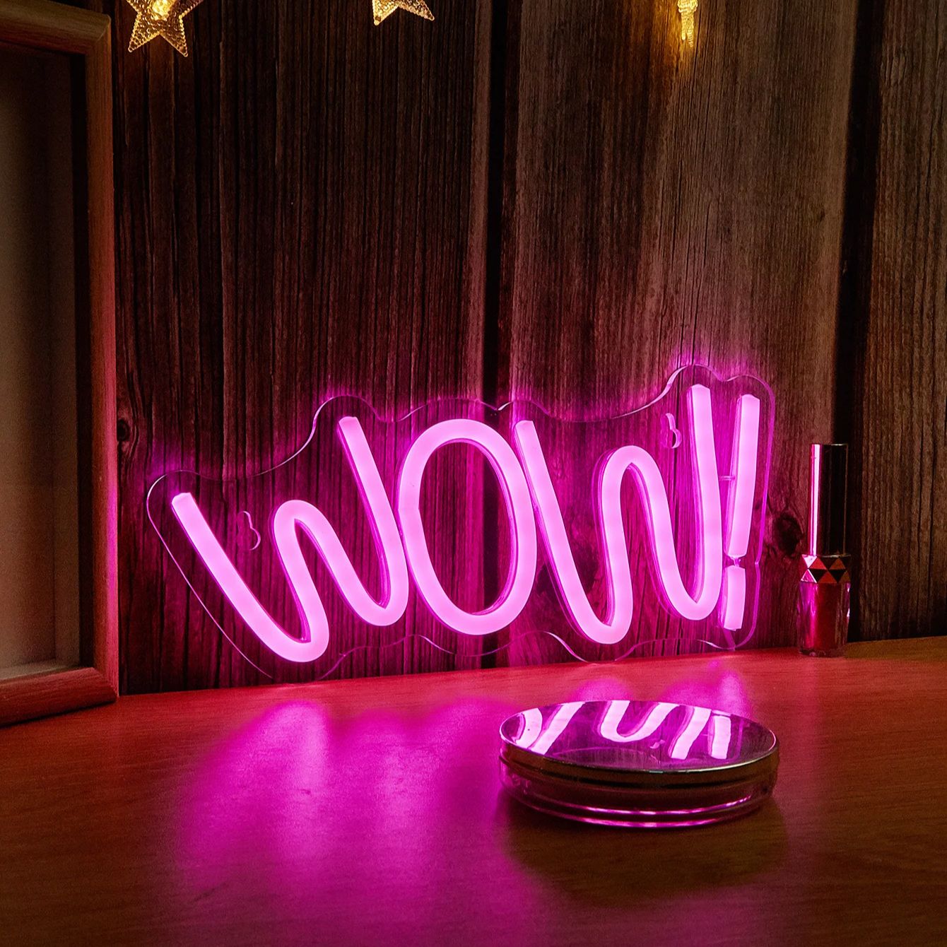 Chi-buy LED Neon WOW  USB Powe - Lighting Decor Wow 评论和价格