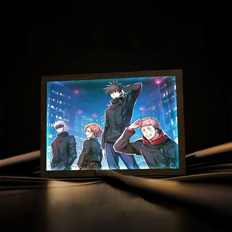 Jujutsu Kaisen LED Light Paint - Lighting Room Decor Items 评论和价格