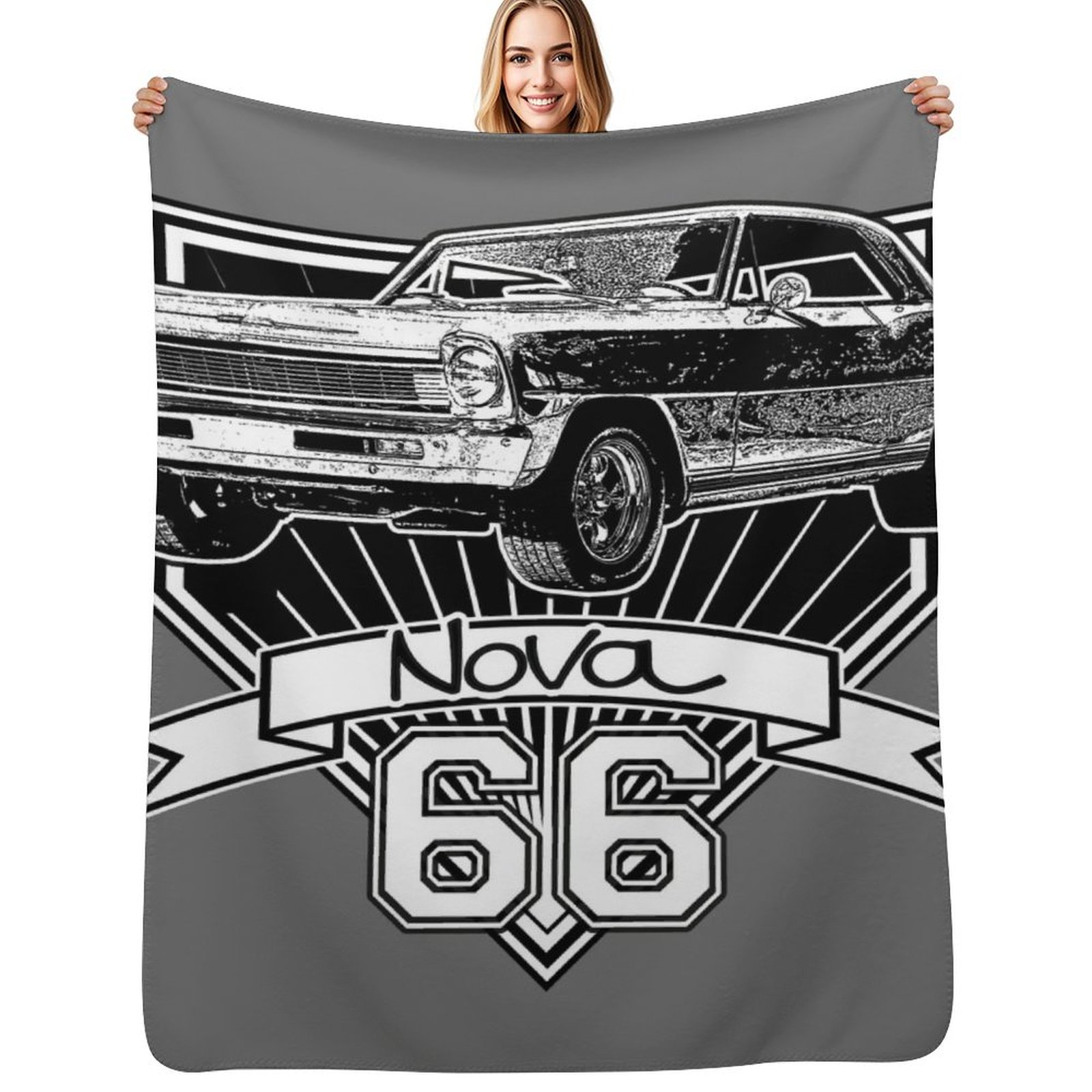 1966 Nova Throw Blanket Cozy W - Nova Decor & Lighting Vase 评论和价格