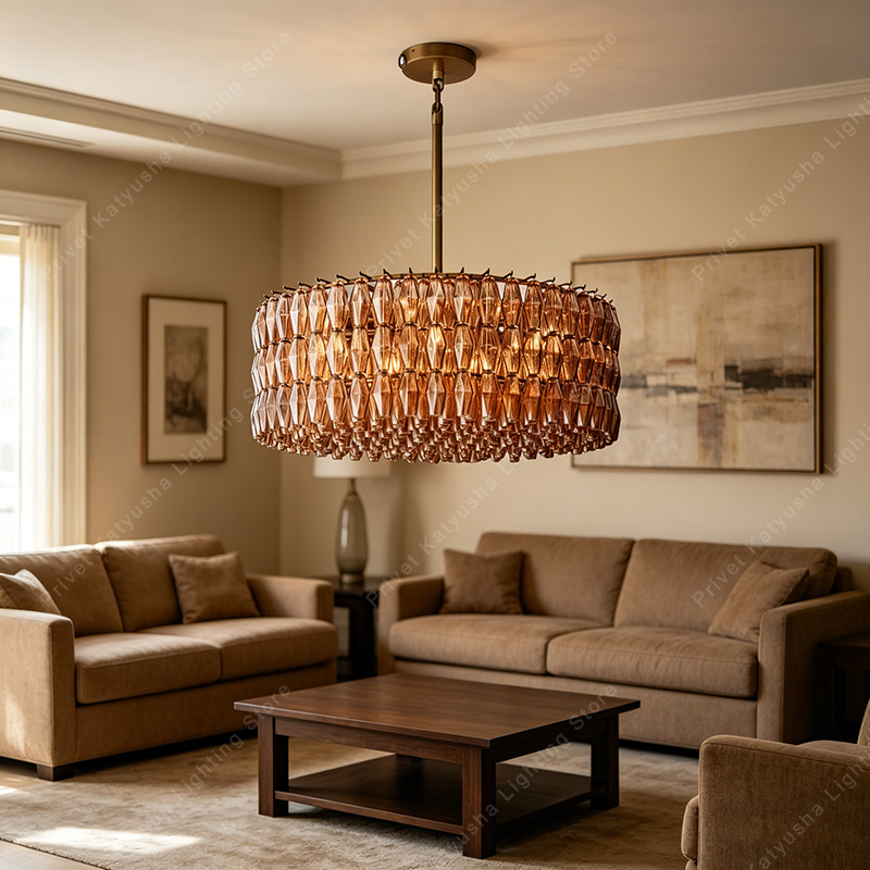 Get This Wow Amber Glass Chand - Lighting Decor Wow 评论和价格