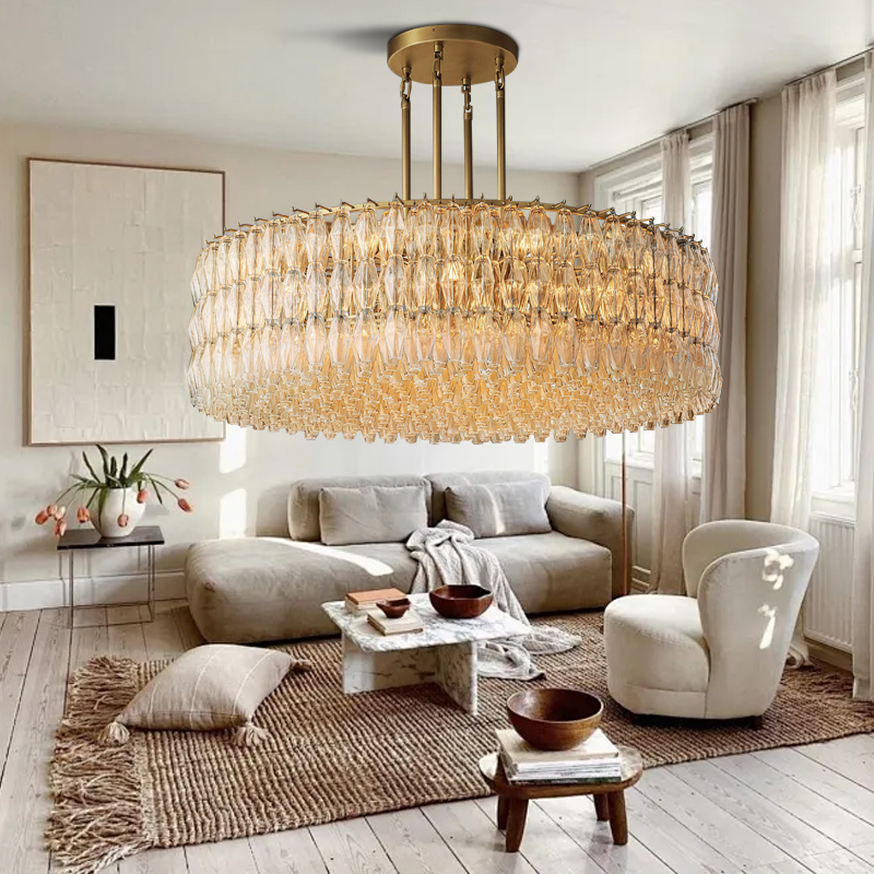 Get This Wow Amber Glass Chand - Lighting Decor Wow 评论和价格