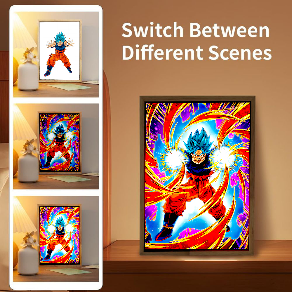 Dragon Ball Z Anime Figure Lig - Lighting Room Decor Items 评论和价格