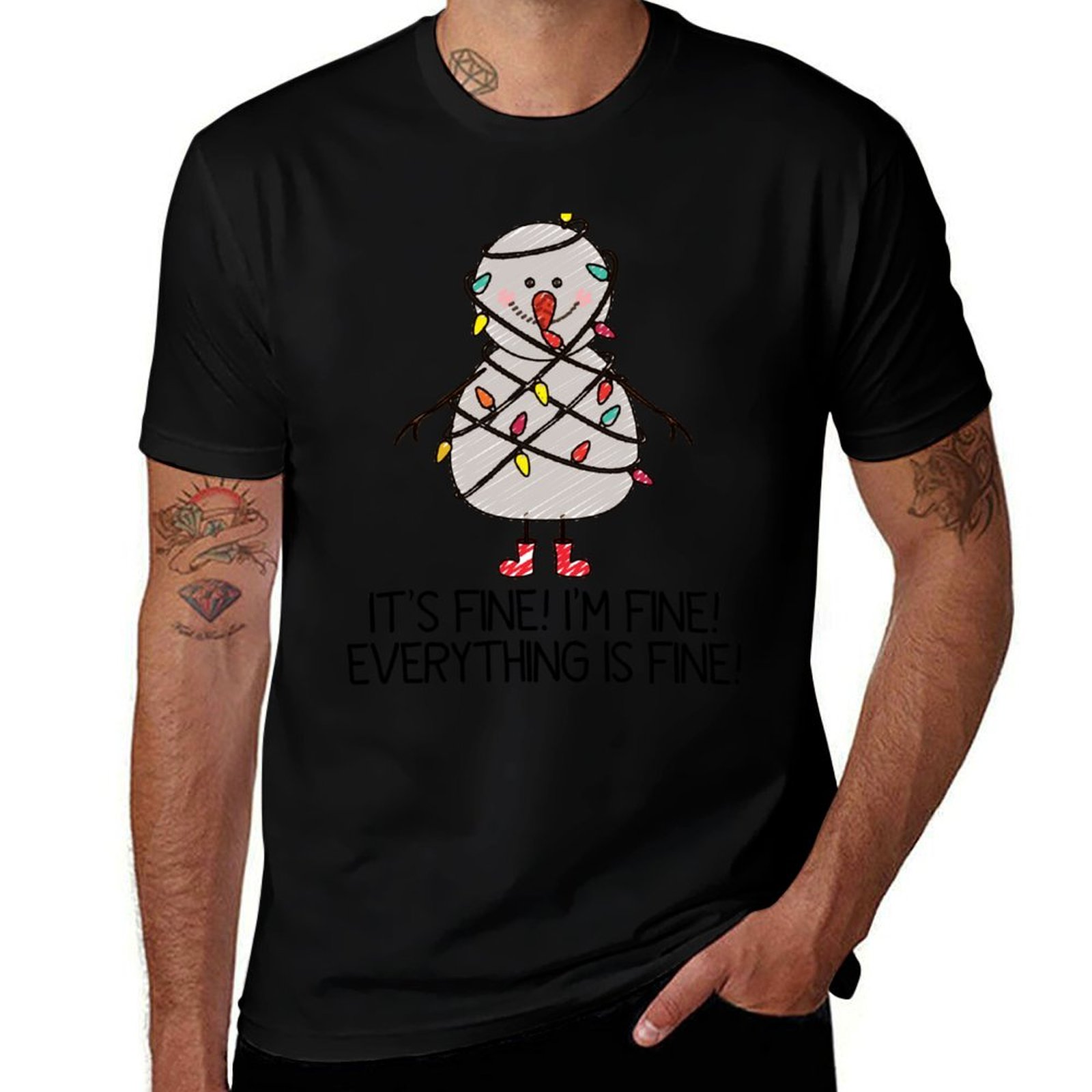 Ugly Holiday Sweaters - I'm Fi - Santa'S Elves Holiday Lighting & Decor Llc 评论和价格