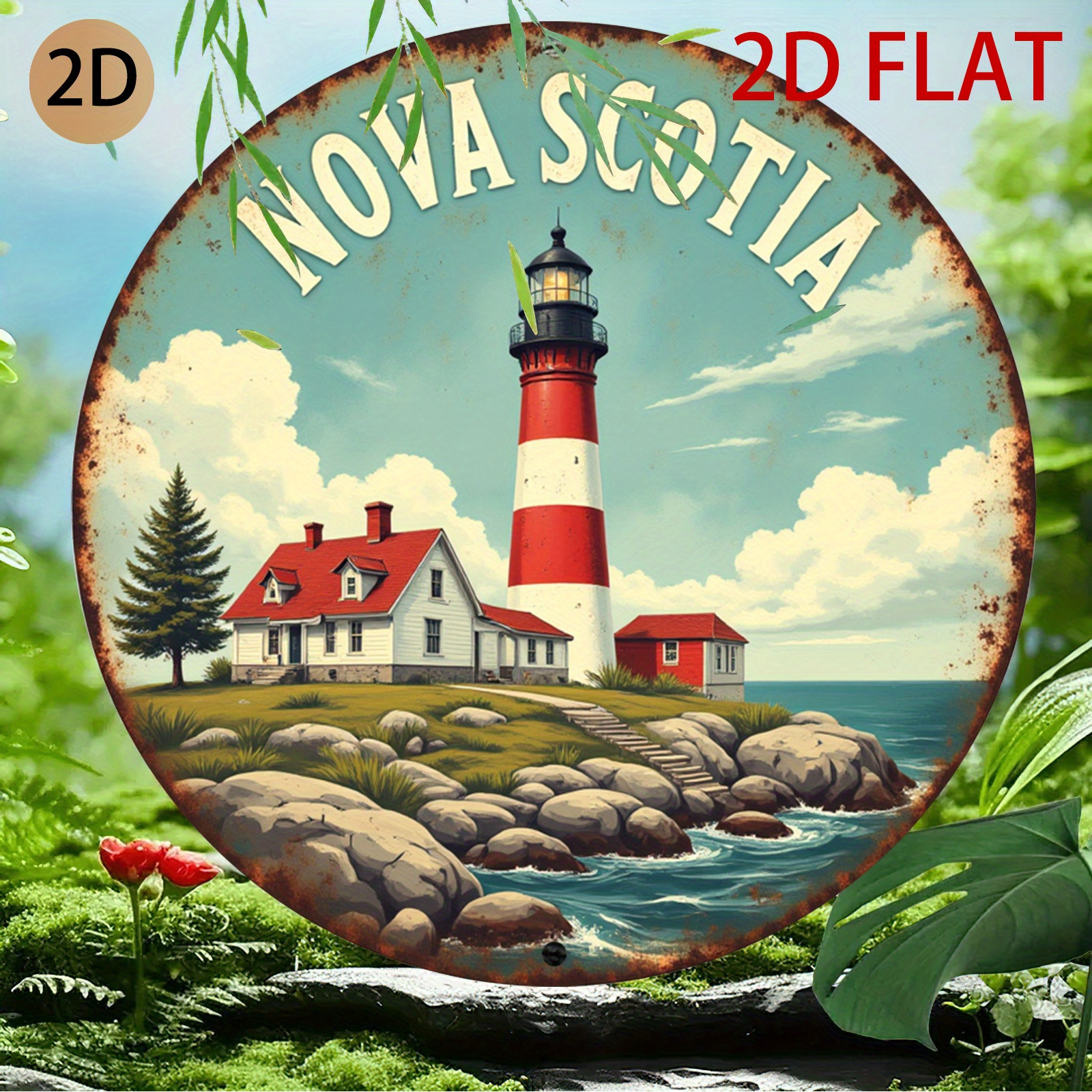 Nova Scotia Lighthouse Coastal - Nova Decor & Lighting Vase 评论和价格