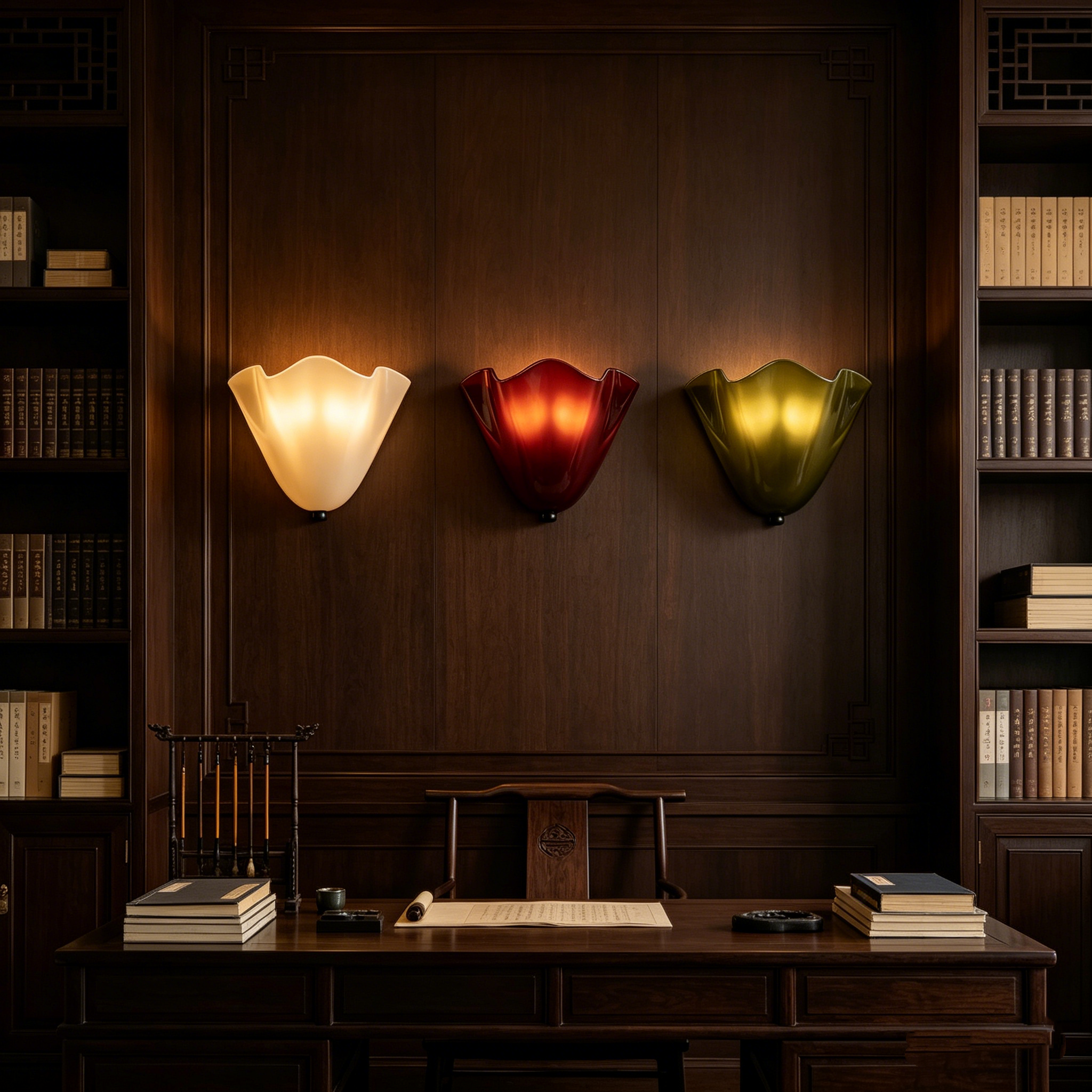 French Shell Shape Background  - Foyer Lighting Wall Decor 评论和价格