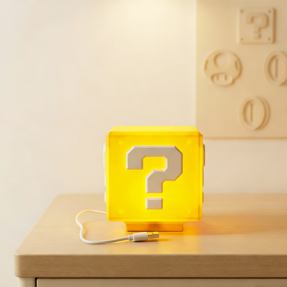 2026Question Block Lamp with S - Lighting Room Decor Items 评论和价格