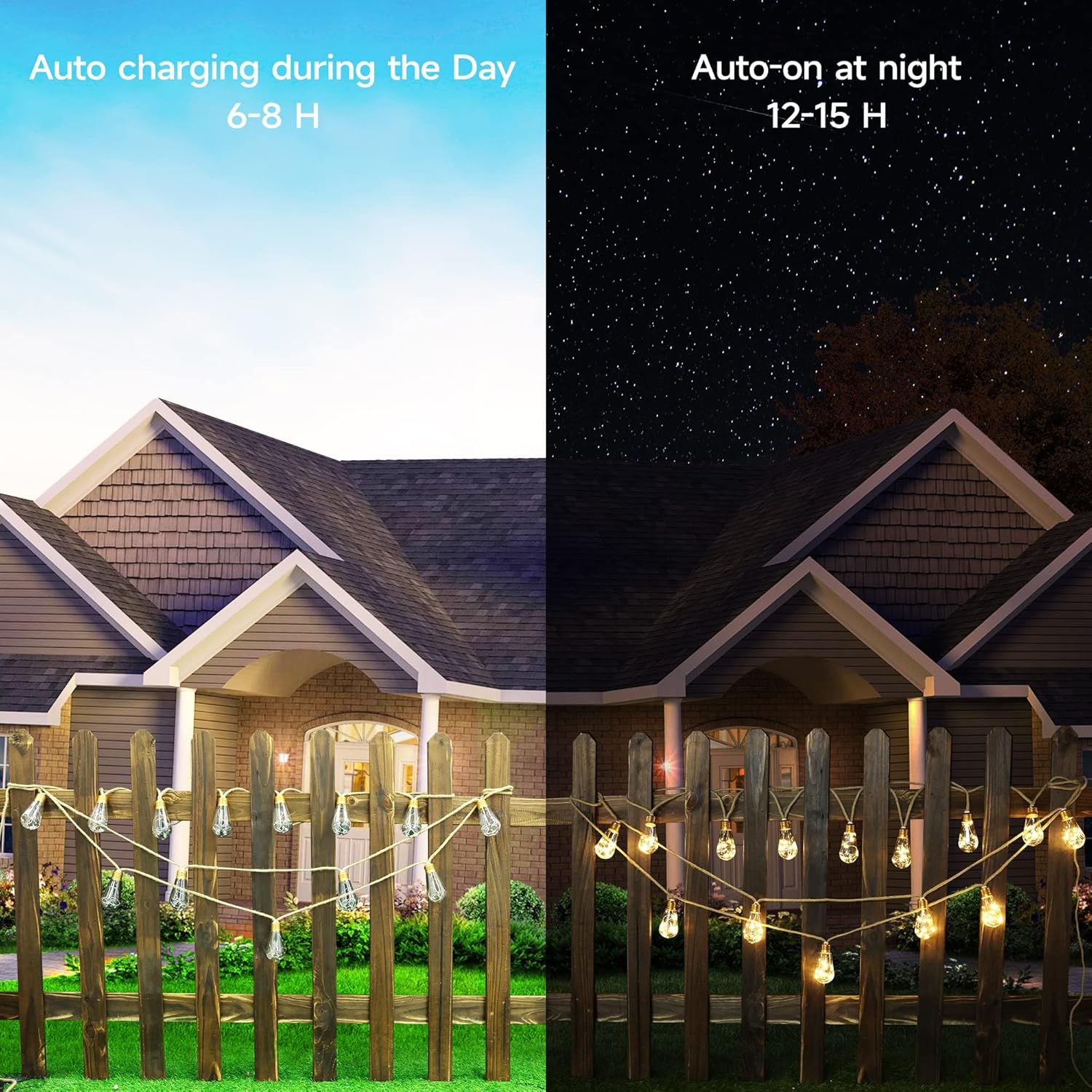 Solar Outdoor String Lights 20 - String Light Outdoor 评论和价格