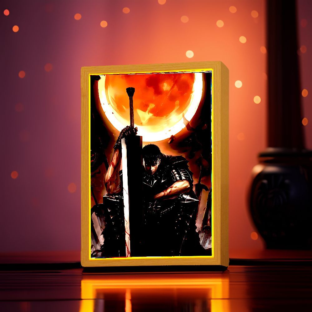 Anime Figure Light Painting Ph - Lighting Room Decor Photo 评论和价格