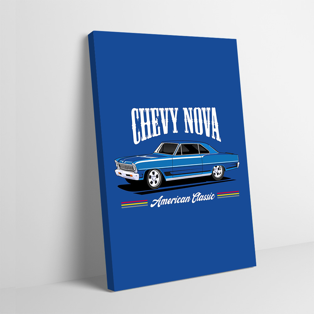 Chevy Nova Classic Cars Printi - Nova Decor & Lighting Vase 评论和价格