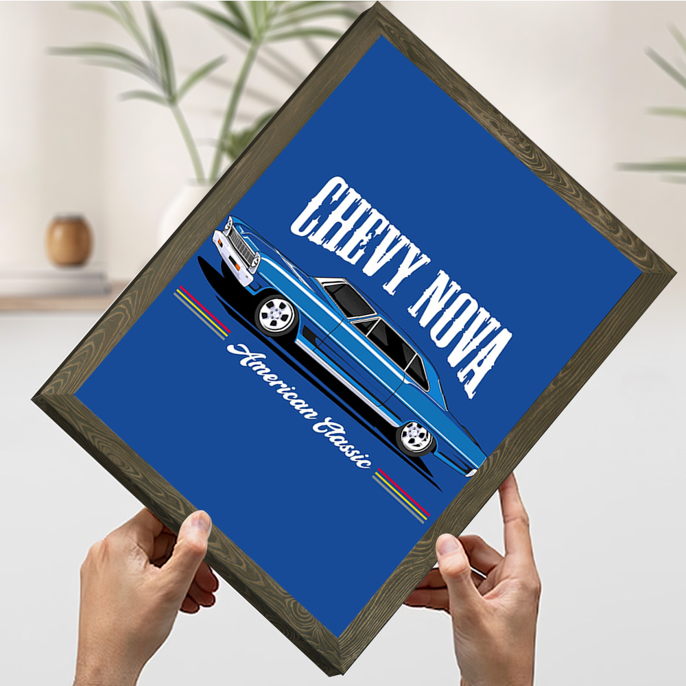 Chevy Nova Classic Cars Printi - Nova Decor & Lighting Vase 评论和价格