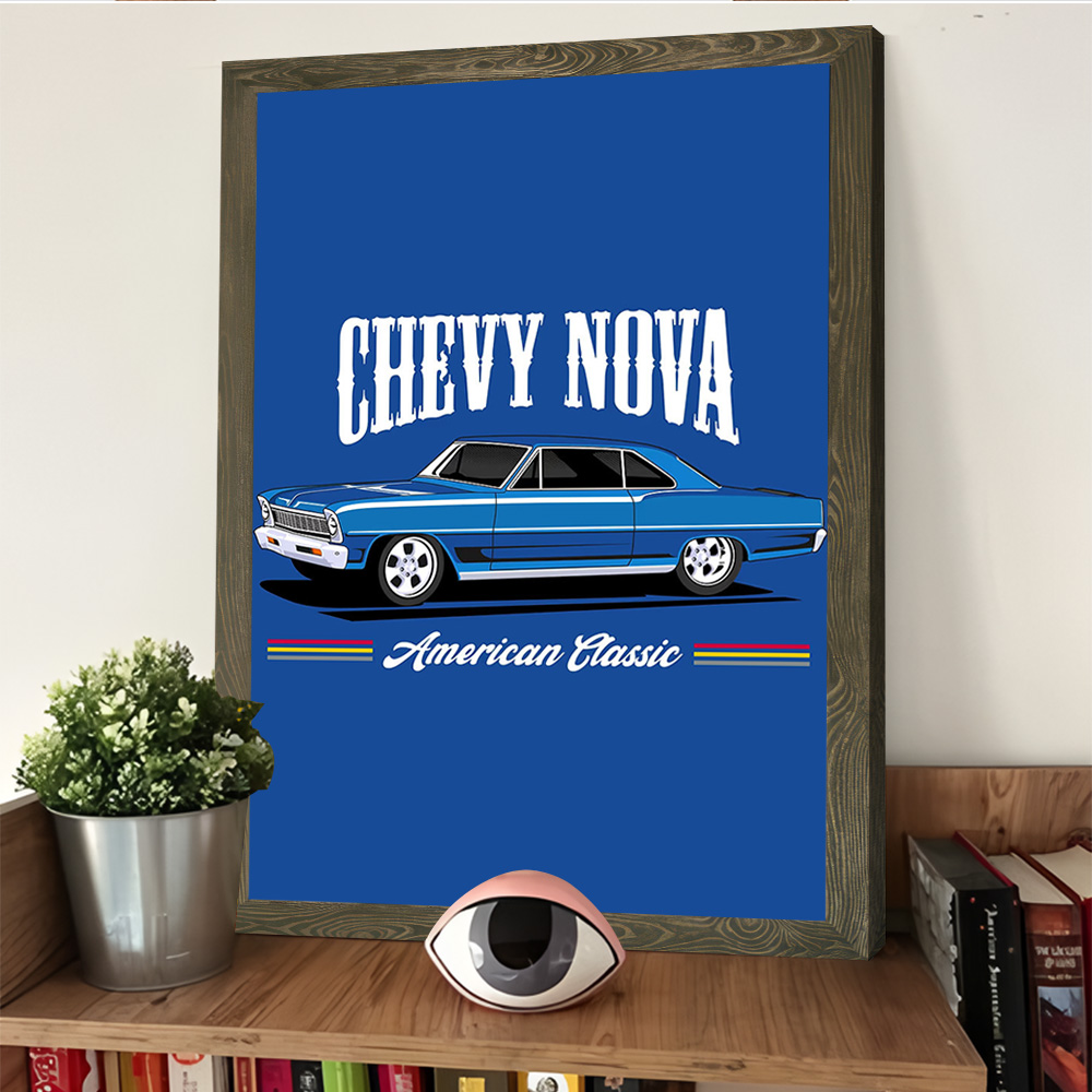 Chevy Nova Classic Cars Printi - Nova Decor & Lighting Vase 评论和价格