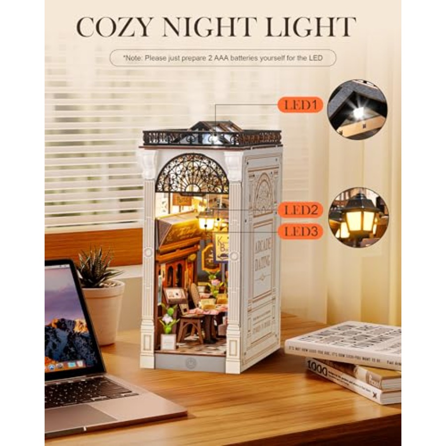 DIY Book Nook Kit for Adults E - Home Lighting & Decor St Catharines On 评论和价格