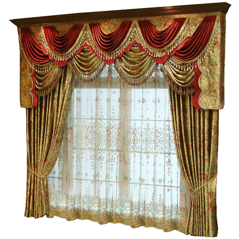 luxury curtain for window curt - Lighting Decor Wow 评论和价格