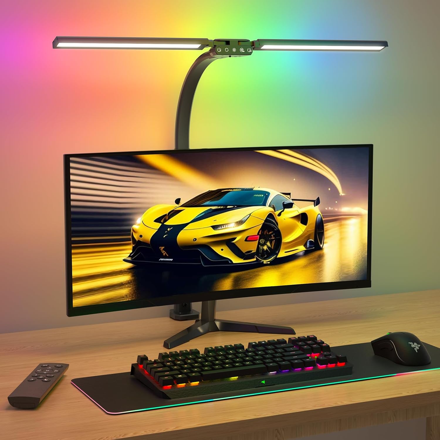 Upgraded RGB LED Desk Lamp wit - Home Lighting & Decor St Catharines On 评论和价格