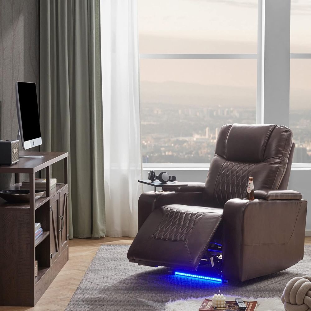 Brown Recliner Chair with USB  - Home Lighting & Decor St Catharines On 评论和价格