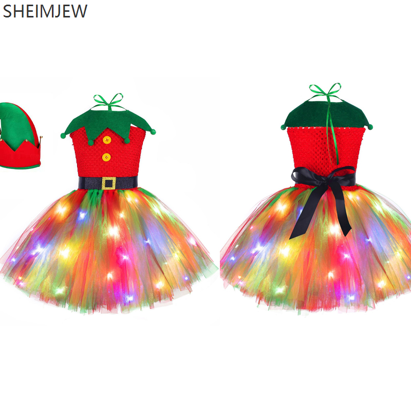 Christmas Elf Cosplay Dress Xm - Santa'S Elves Holiday Lighting & Decor Llc 评论和价格