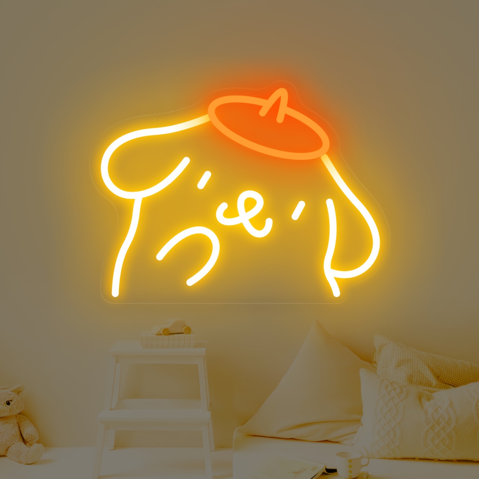 Pudding Dog Neon Sign USB Dimm - Lighting Room Decor Items 评论和价格