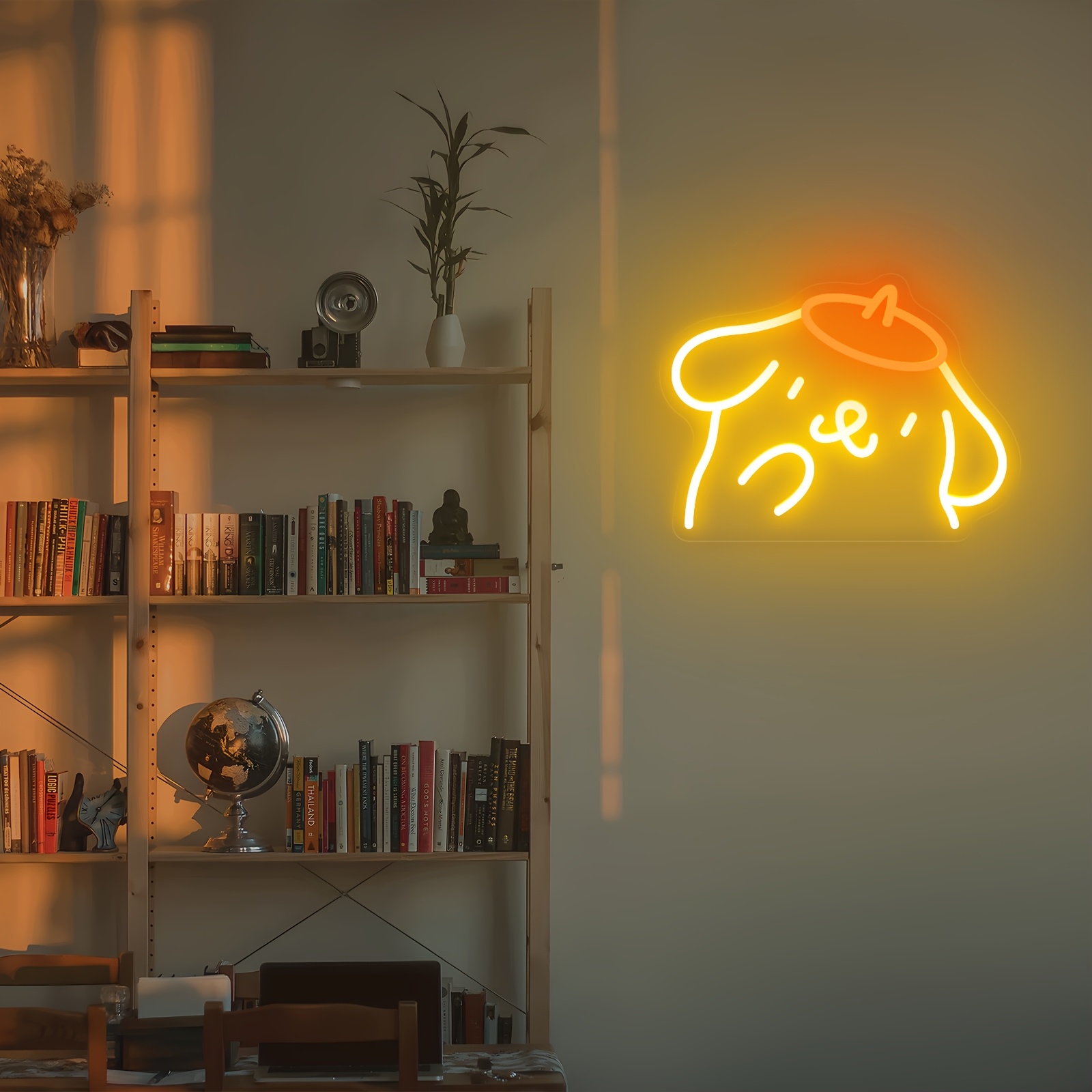 Pudding Dog Neon Sign USB Dimm - Lighting Room Decor Items 评论和价格
