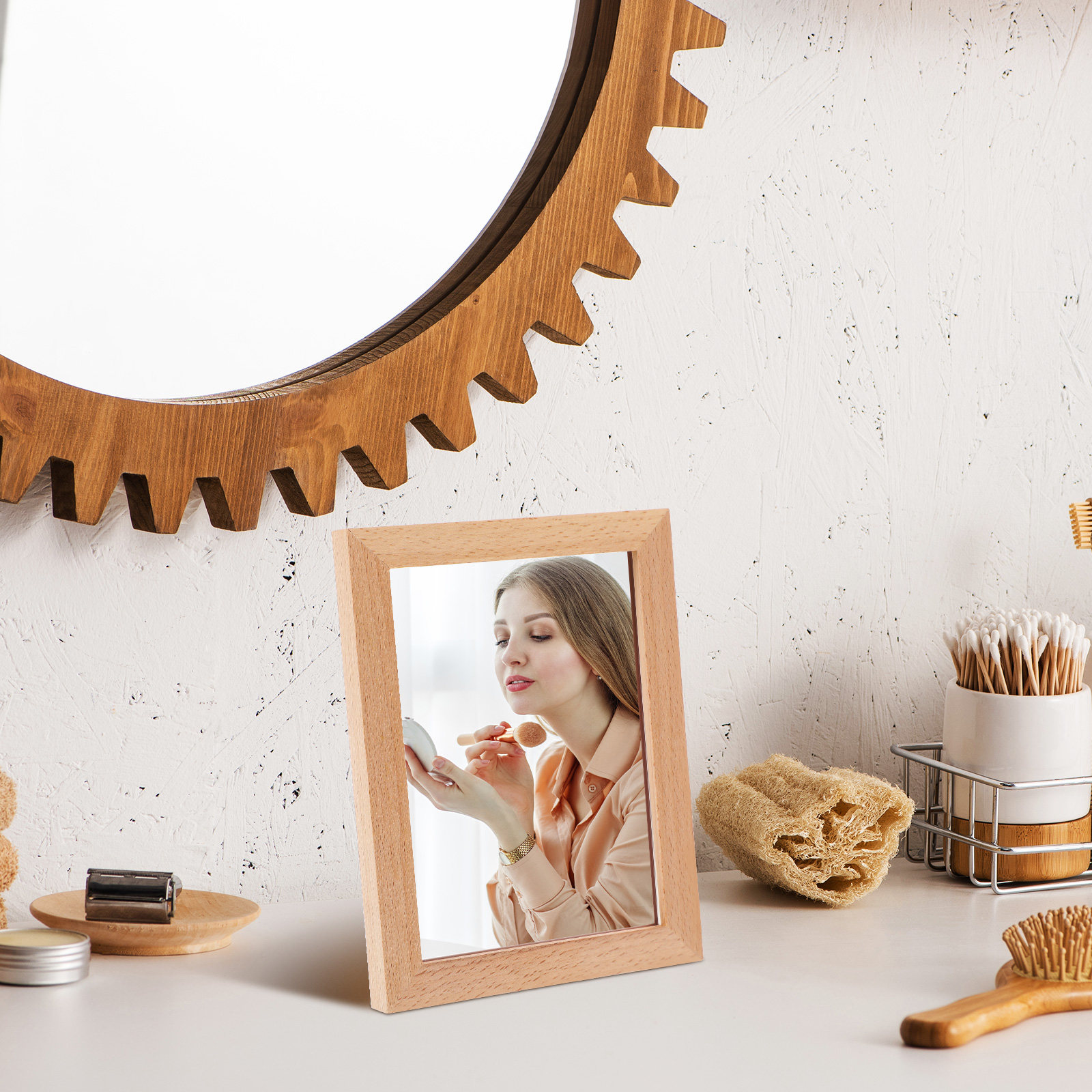 USB Powered LED Photo Frame Li - Lighting Room Decor Photo 评论和价格