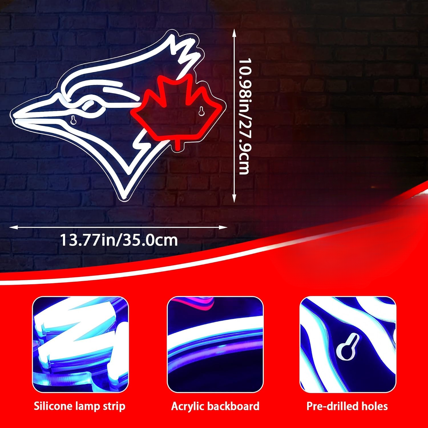 USB Dimmable Blue Jay with Map - Jay Lighting Decor 评论和价格