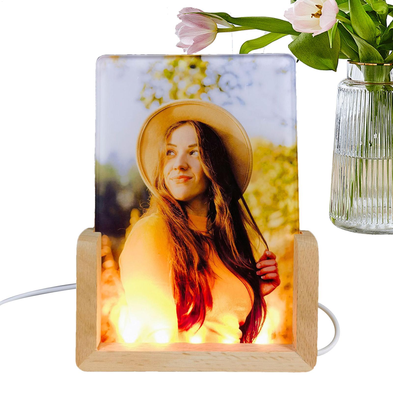 Sublimation Photo Frame Light  - Lighting Room Decor Photo 评论和价格