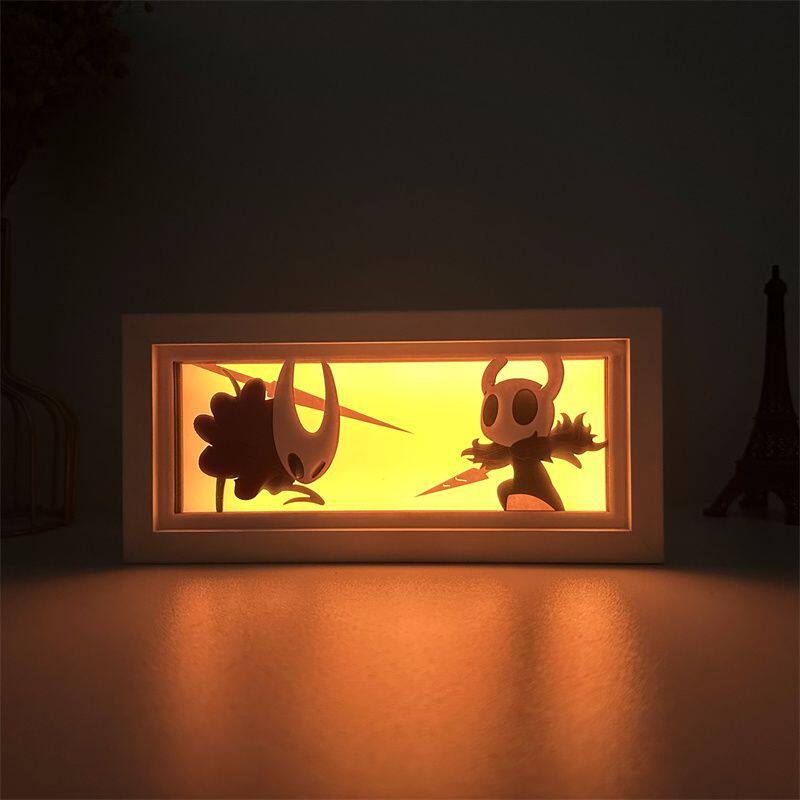 Hollow Knight Paper Cut Light  - Lighting Room Decor Items 评论和价格
