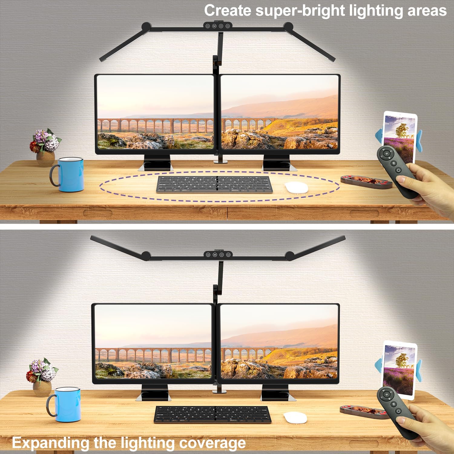 24W LED Desk Lamp with Clamp,  - Home Lighting & Decor St Catharines On 评论和价格