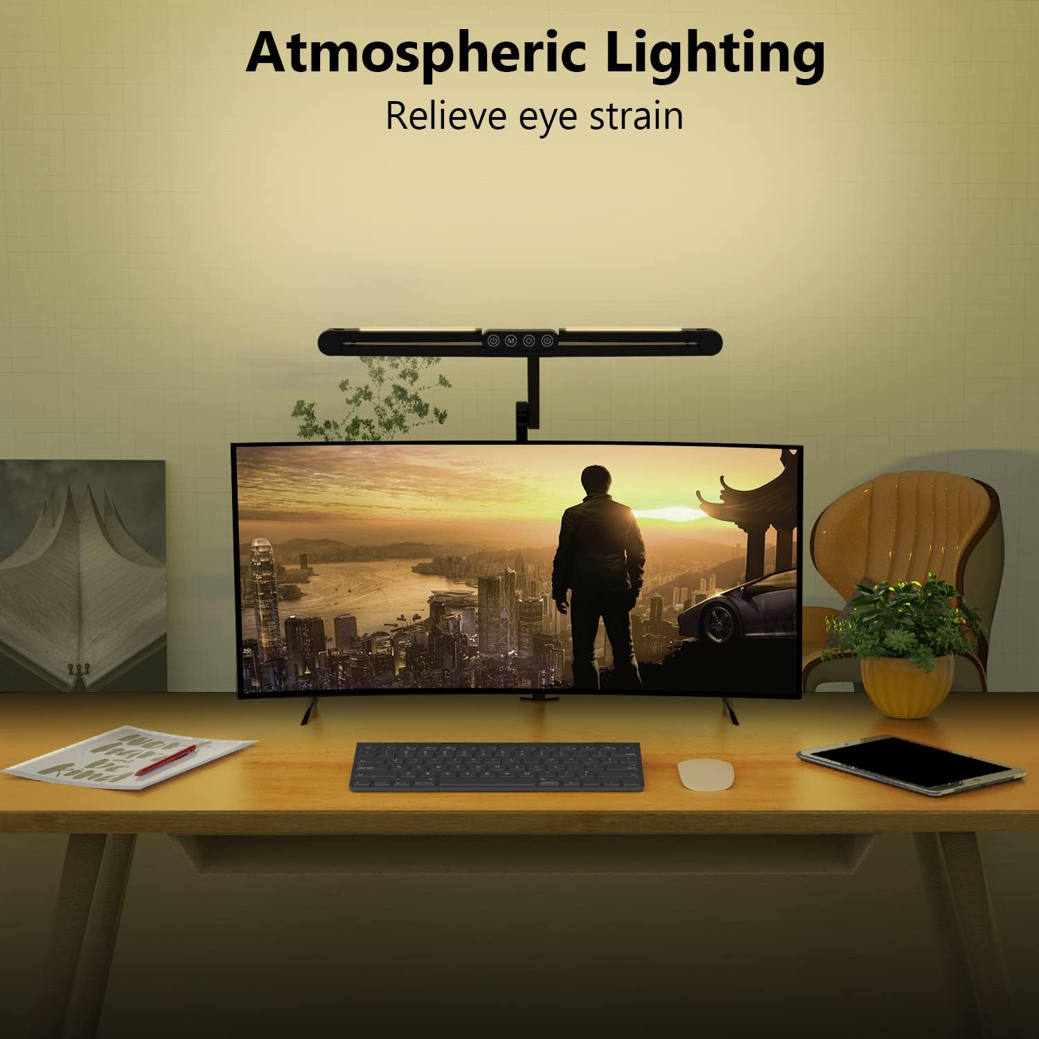 24W LED Desk Lamp with Clamp,  - Home Lighting & Decor St Catharines On 评论和价格