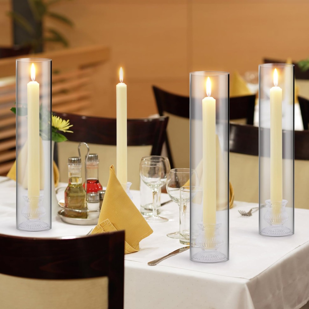 12 Sets 24 Pcs 12 inch Hurrica - Candle Holder Set 评论和价格