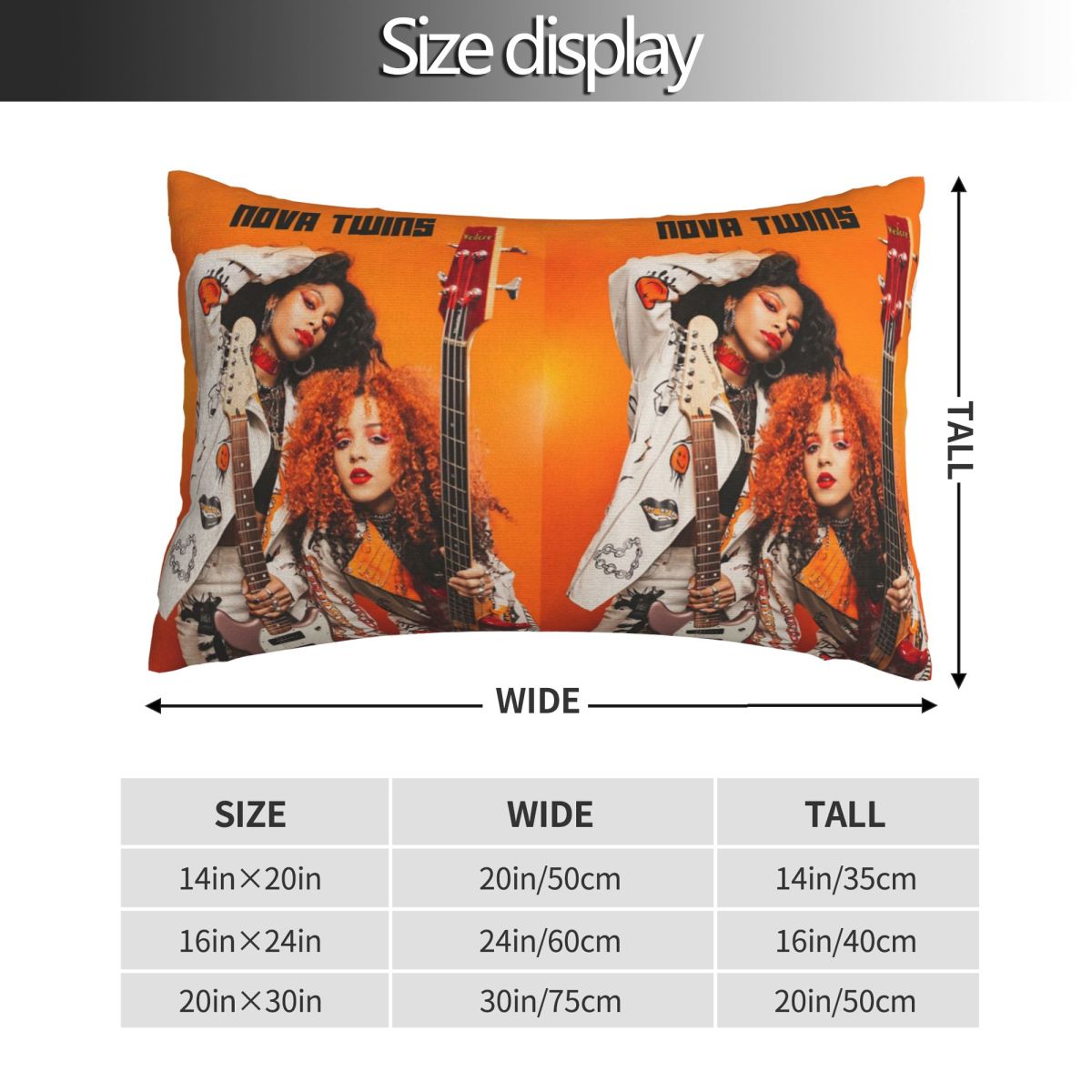 Nova Twins Rectangle Pillowcas - Nova Decor & Lighting Vase 评论和价格