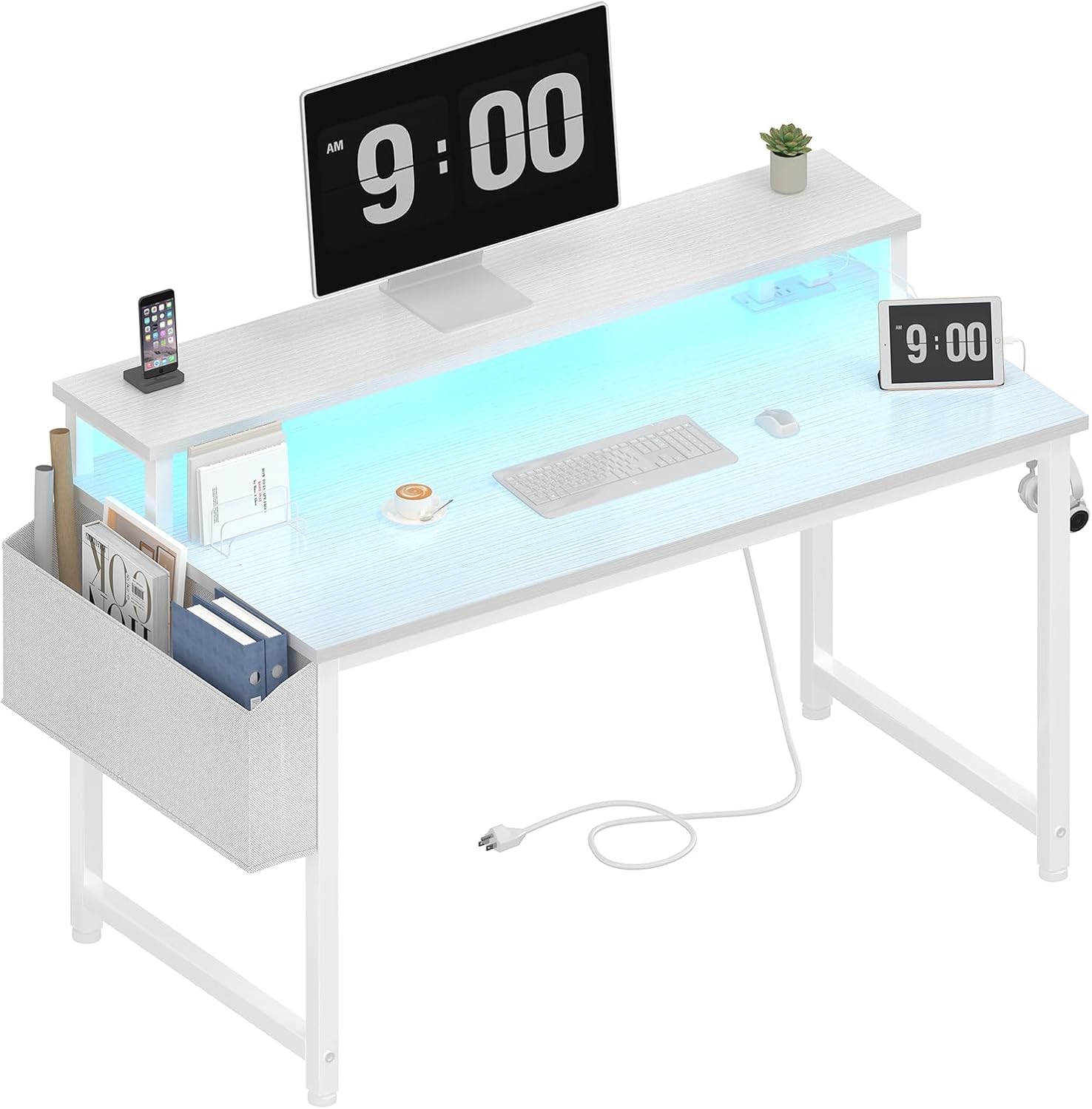40 Inch Computer Desk with LED - Home Lighting & Decor St Catharines On 评论和价格