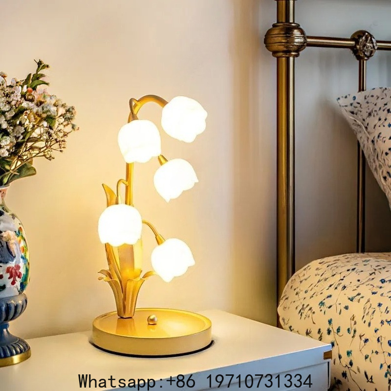 LED Flower Table Lamp Creative - Decor Lighting Cy 评论和价格