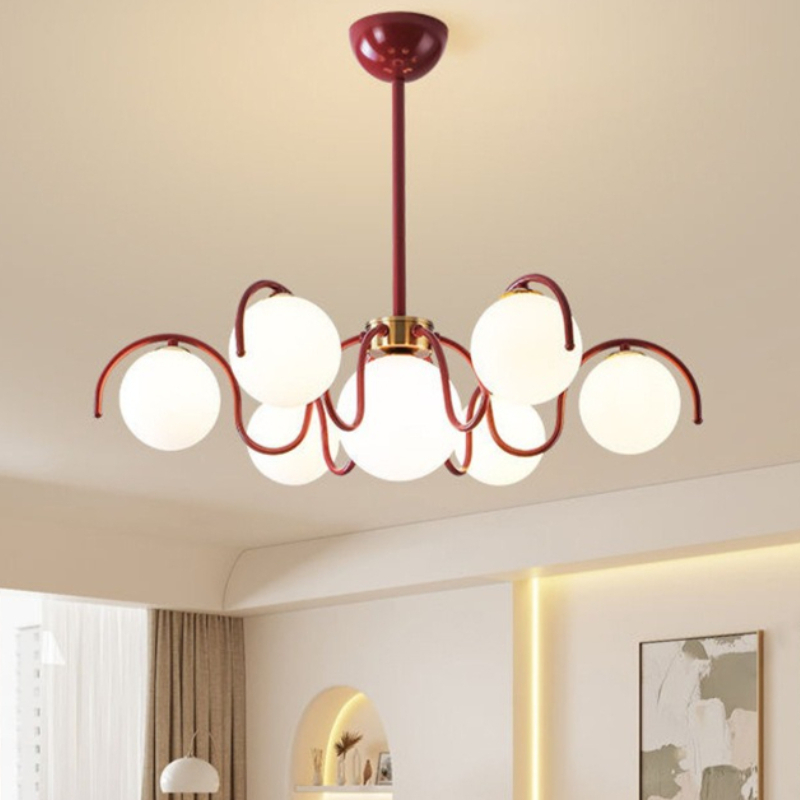 Modern Creative LED Ceiling Ch - Lighting Room Decor Items 评论和价格